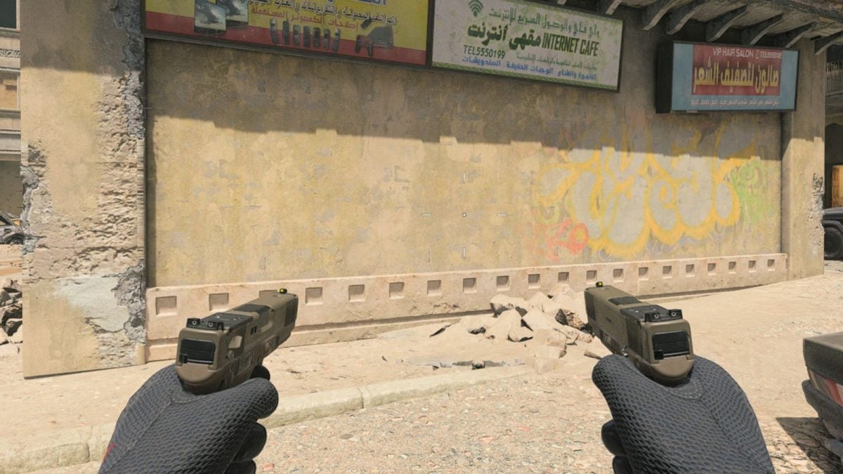 akimbo x13 auto pistols in mw3